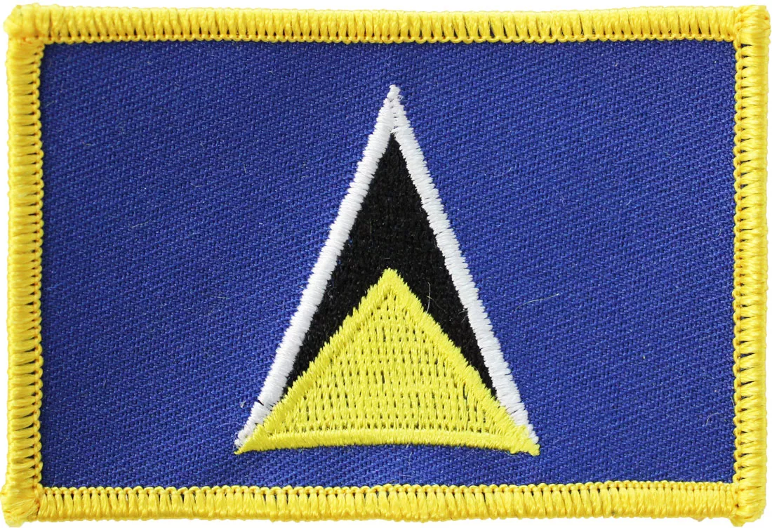 St. Lucia Rectangular Patch