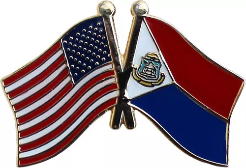 St. Maarten Friendship Pin