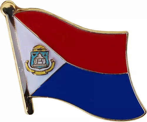 St. Maarten Flag Lapel Pin
