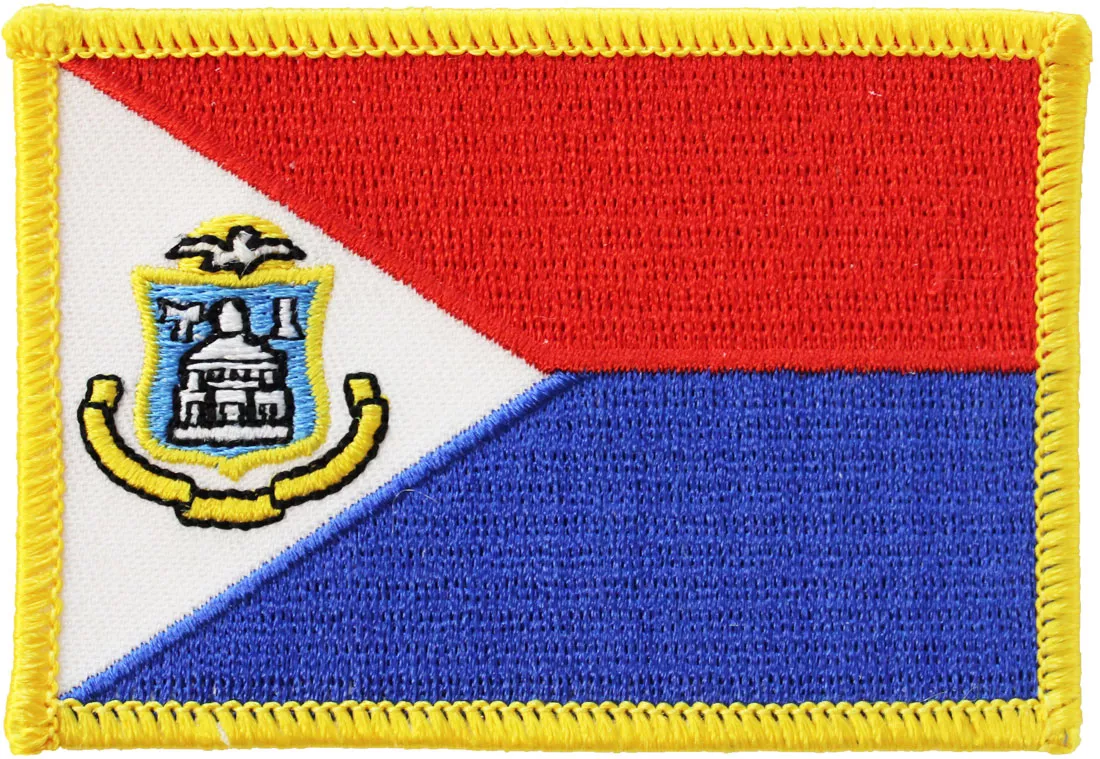 St. Maarten Rectangular Patch