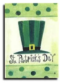 St. Pat's Hat Toland Art Banner