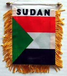 Sudan Window Hanging Flag