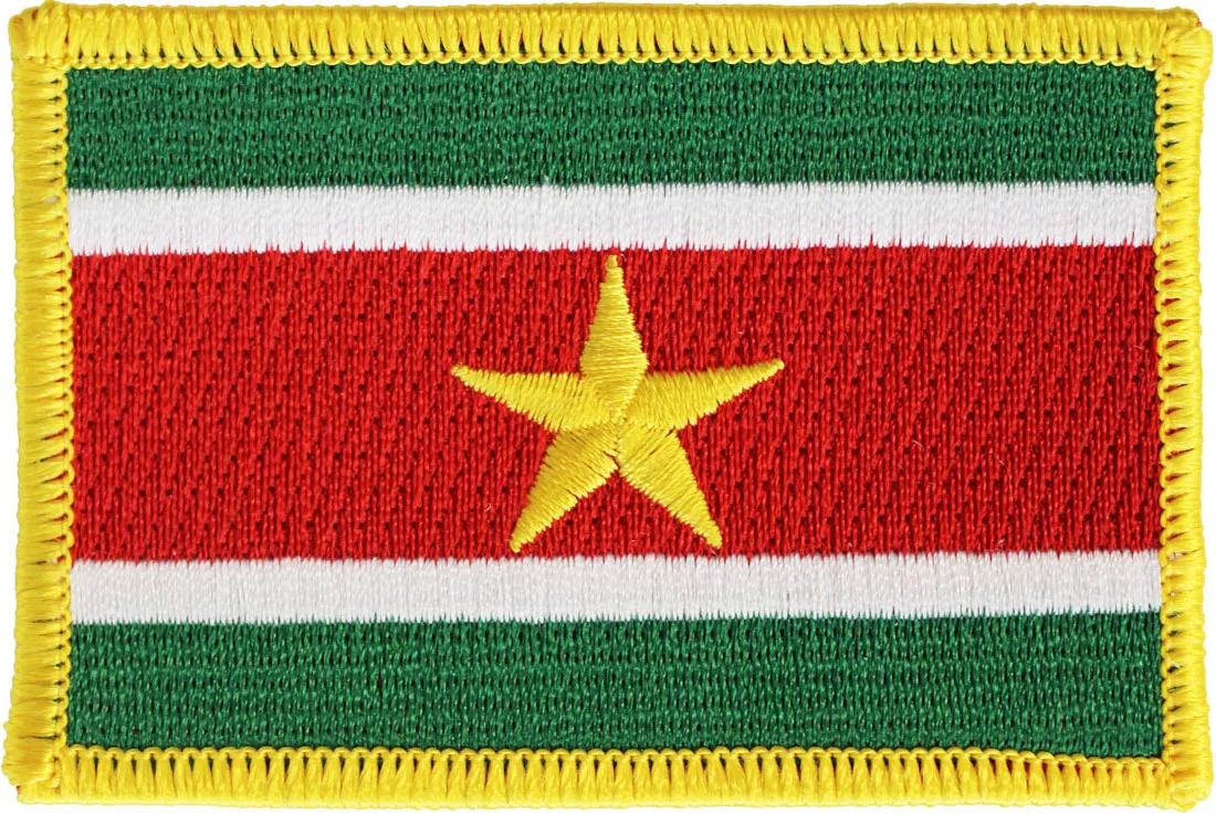 Suriname Rectangular Patch