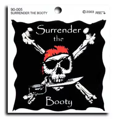 Surrender the Booty Decal