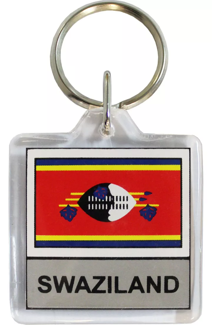 Swaziland (Eswatini) Keyring