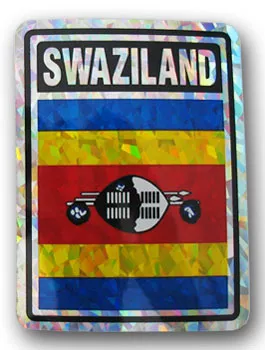 Swaziland (Eswatini) Reflective Decal