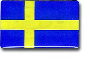 Sweden Mini Domed Sticker