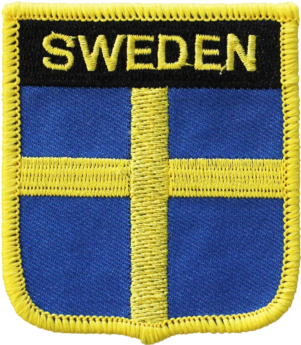 Sweden Shield Patch