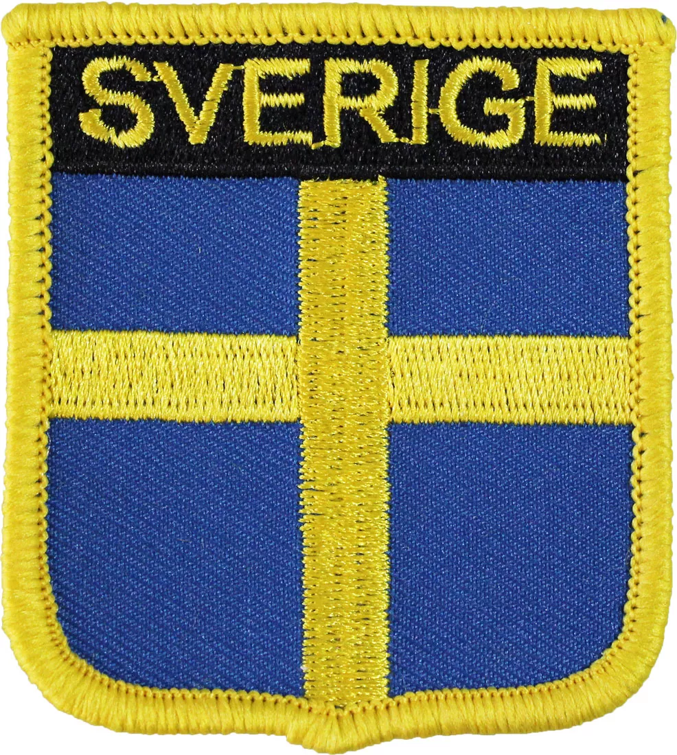Sweden (Sverige) Shield Patch