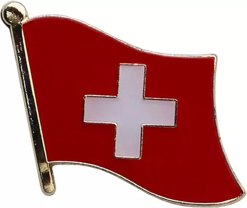 Switzerland Flag Lapel Pin