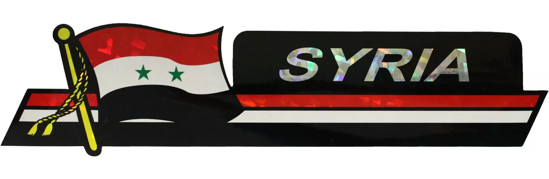 Syria (1980-2024) Bumper Sticker