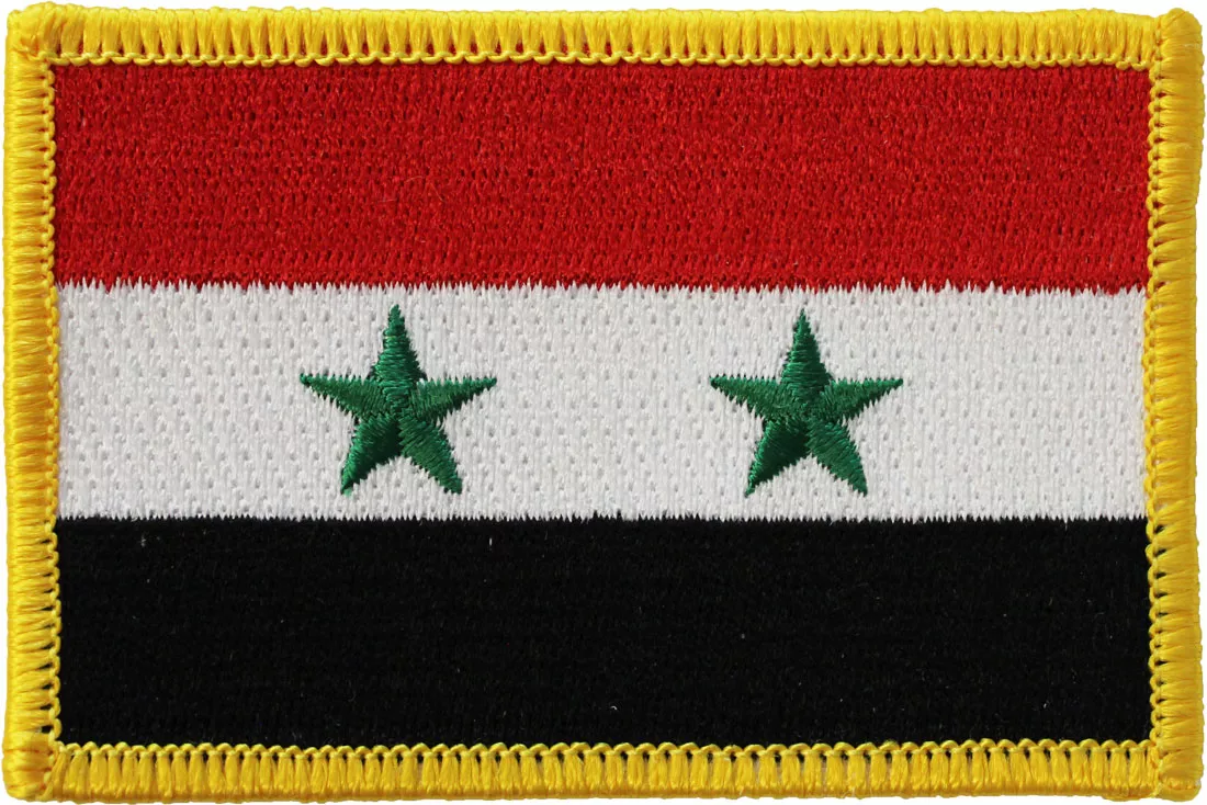 Syria (1980-2024) Rectangular Patch