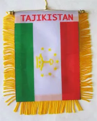 Tajikistan Window Hanging Flag