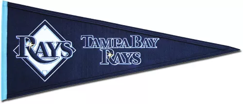Tampa Bay Devil Rays Wool Pennant