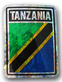 Tanzania Reflective Decal