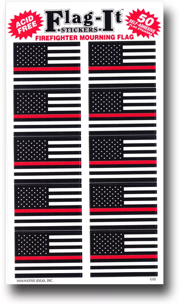 Thin Red Line (USA) 50 Count Sticker Pack