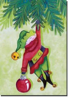 Tree Elf Toland Art Banner