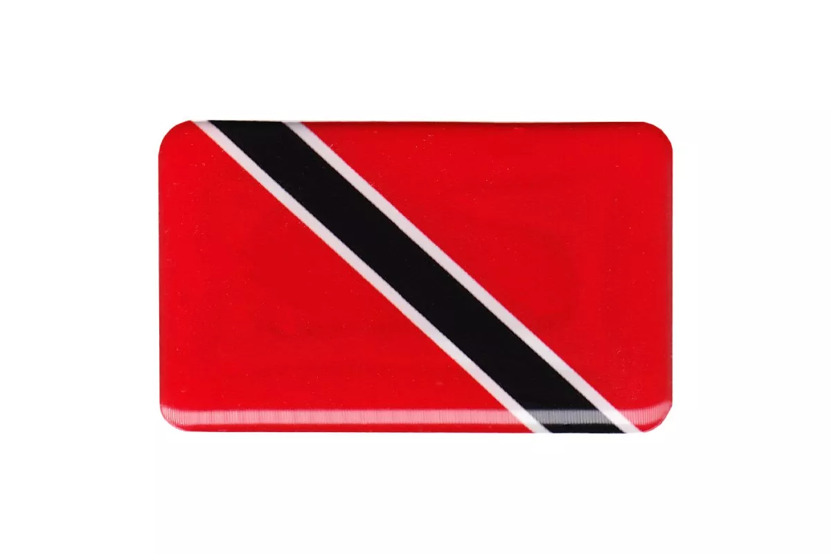 Trinidad and Tobago Mini Domed Sticker
