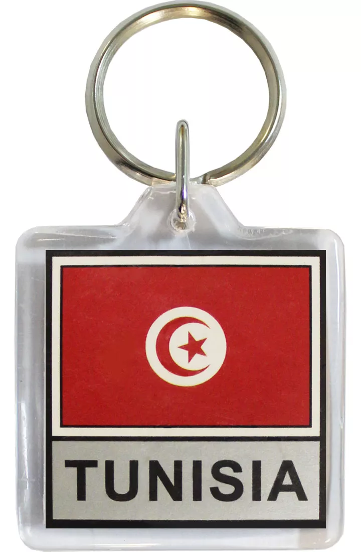Tunisia Keyring
