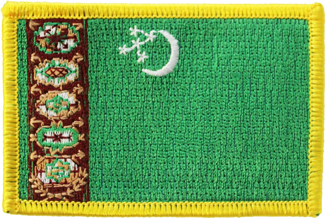 Turkmenistan Rectangular Patch