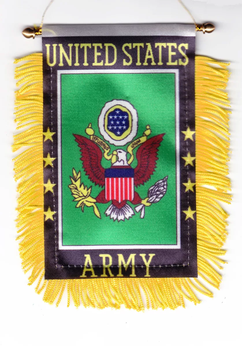 Army Window Hanging Flag