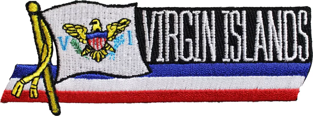 US Virgin Islands Cut-Out Patch