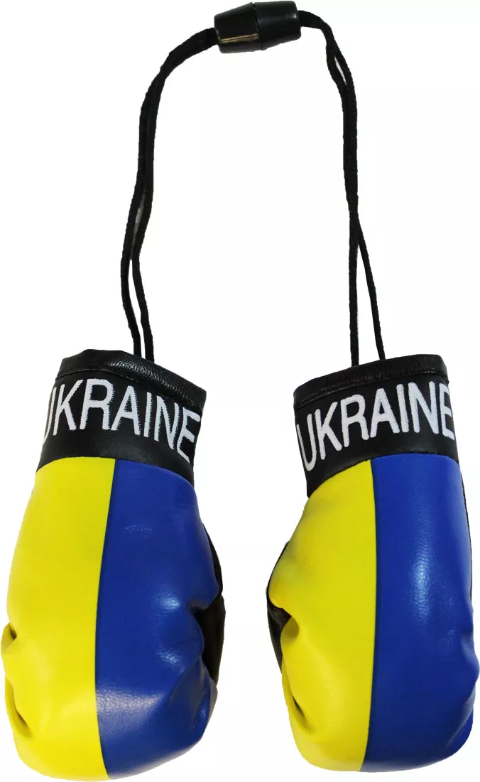 Ukraine Mini Boxing Gloves