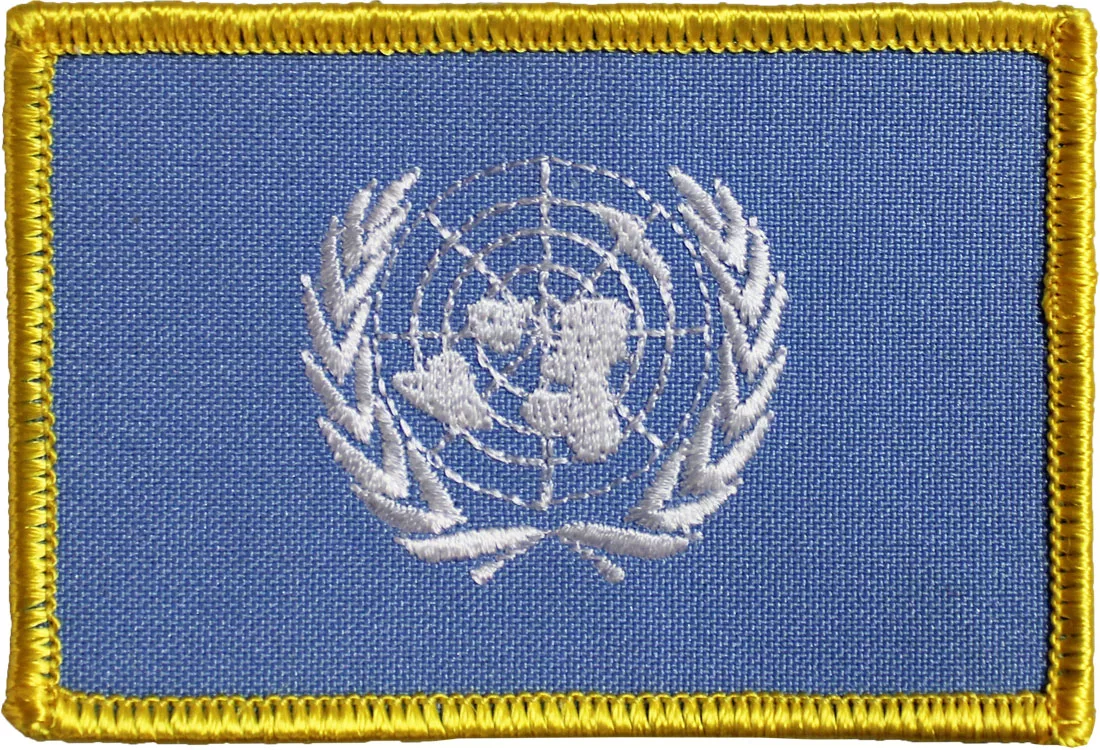 United Nations Rectangular Patch