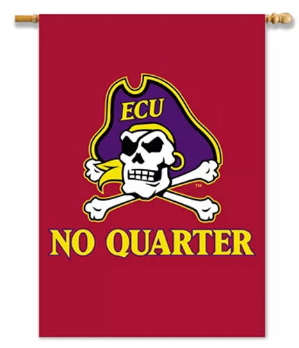 East Carolina University (No Quarter)  - 28" x 40" 2-sided NCAA Banner 