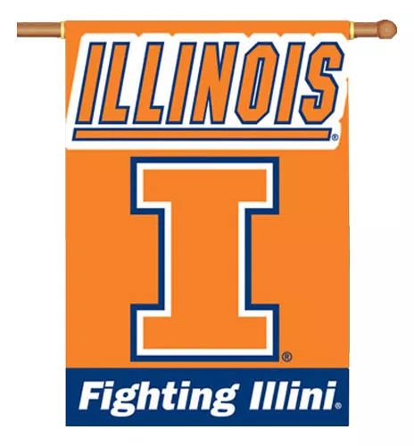 University of Illinois - 28" x 40" 2-sided NCAA Banner