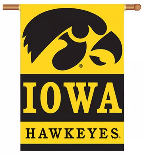 University of Iowa - 28" x 40" 2-sided NCAA Banner
