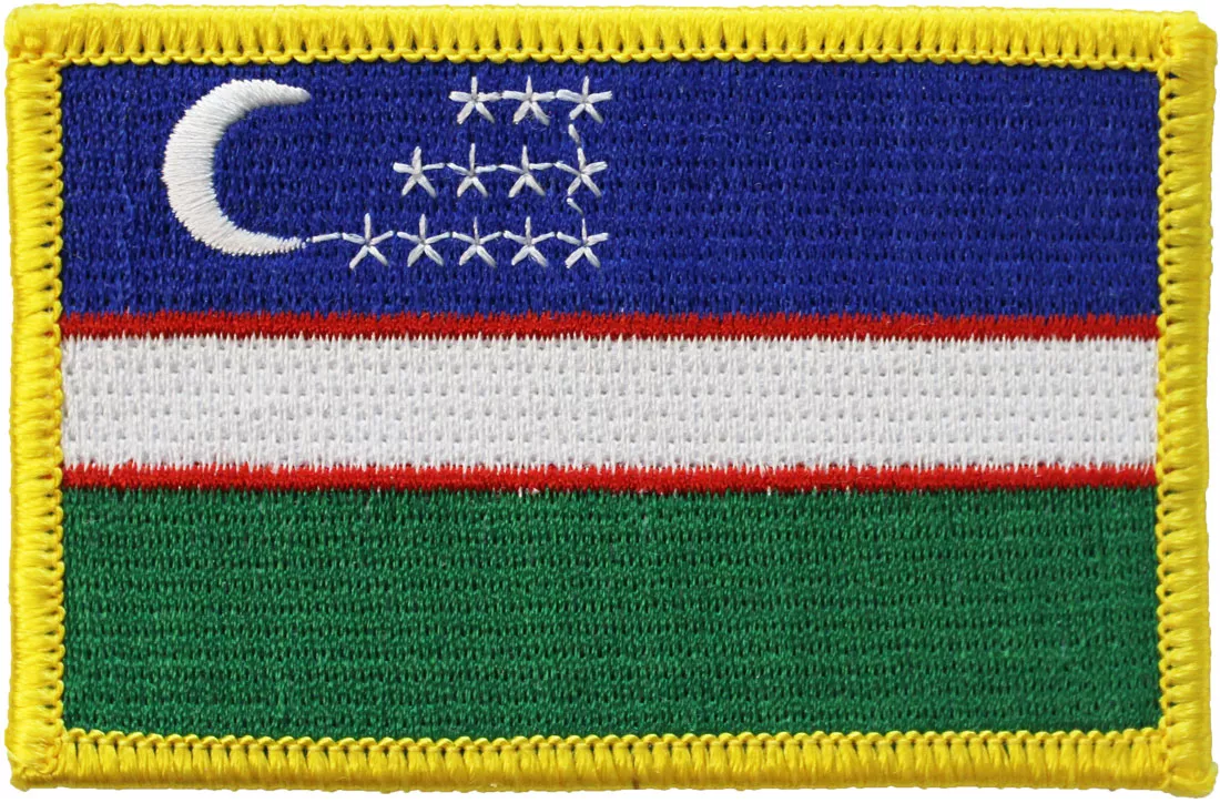 Uzbekistan Rectangular Patch