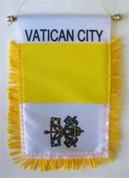 Vatican (Papal) Window Hanging Flag