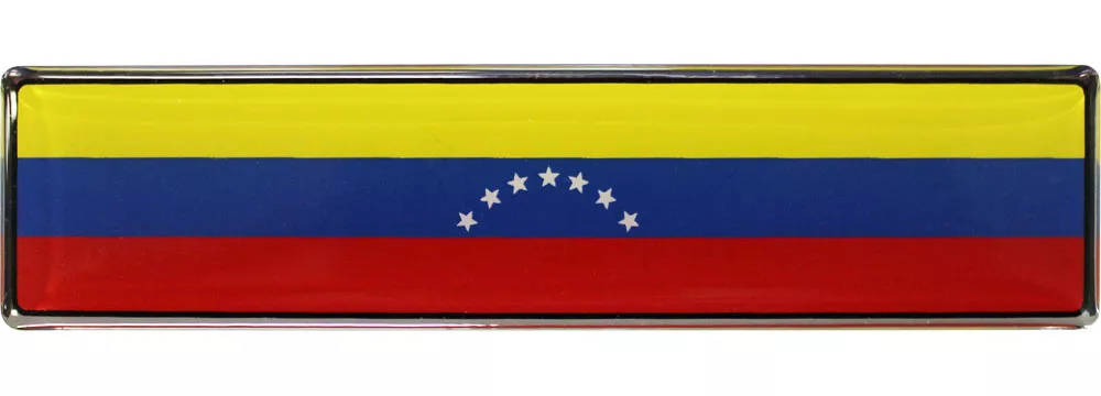 Venezuela (Civil) Long Domed Sticker (1954-2006)