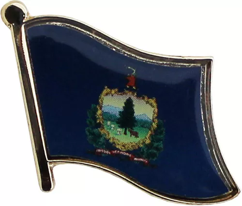 Vermont Flag Lapel Pin