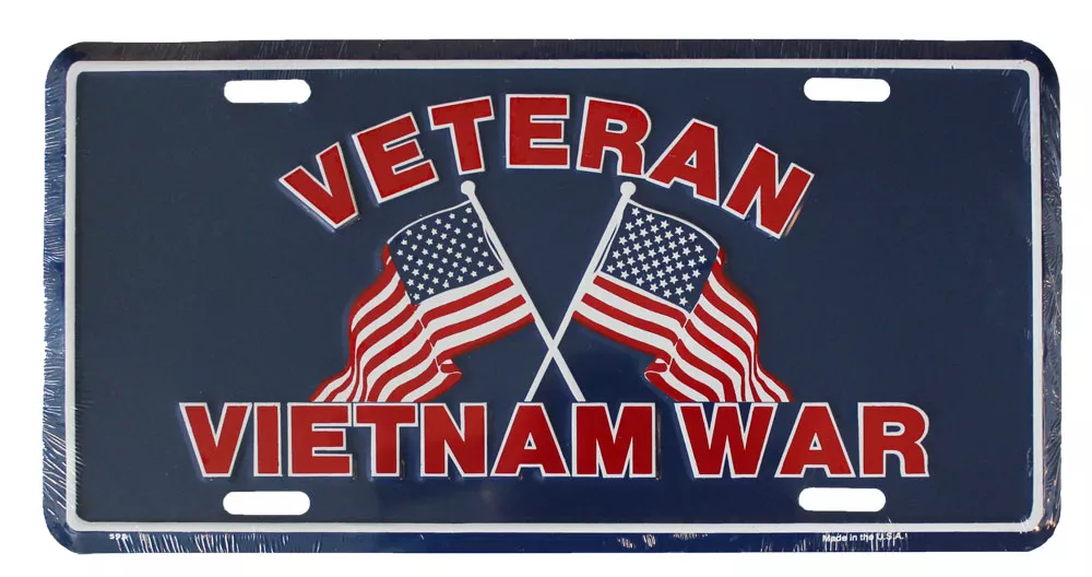 Vietnam Veterans License Plate