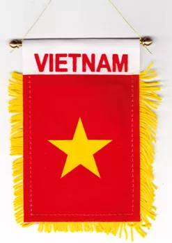 Vietnam Window Hanging Flag