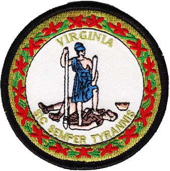 Virginia Circular Patch