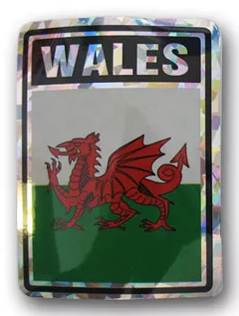 Wales Reflective Decal
