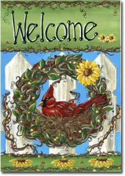 Welcome Nest Toland Art Banner 