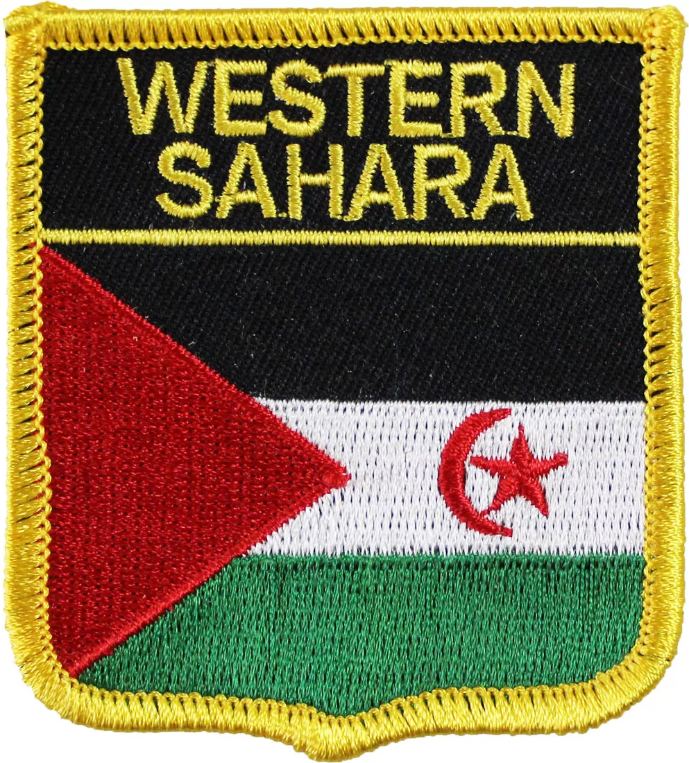 Western Sahara Shield Patch