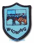 Wyoming Shield Patch