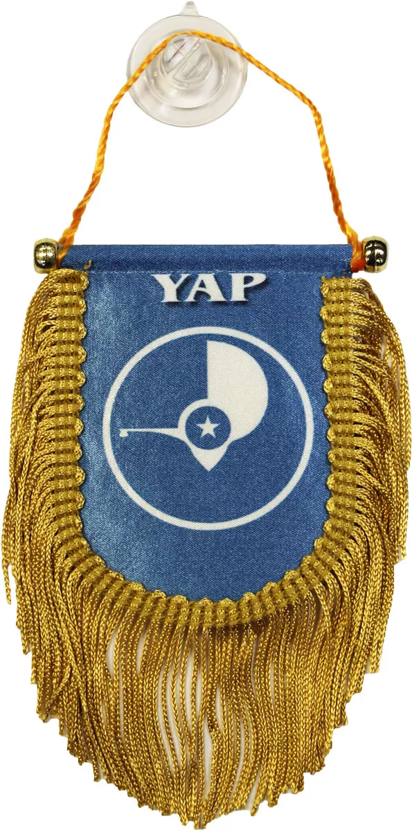 Yap Window Hanging Flag (Shield)