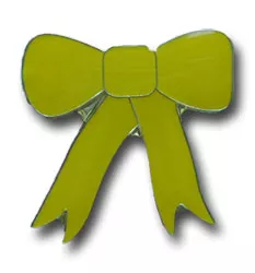 Yellow Awareness Ribbon Lapel Pin