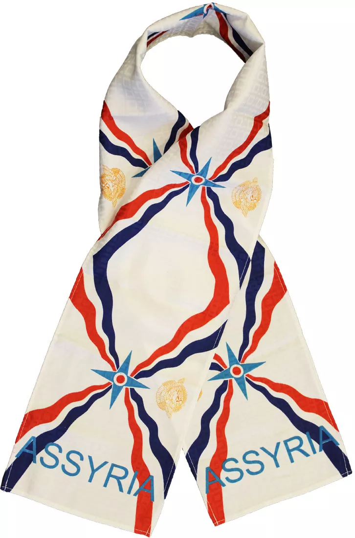 Assyria Scarf - 8" X 60"