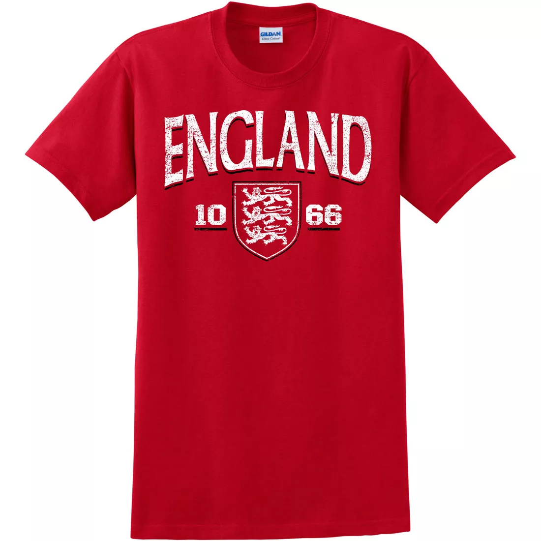 England Established T-Shirt  - S, Red