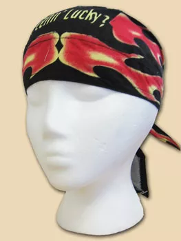 Feeling Lucky EZDanna Headwrap - One Size Fits All, Black