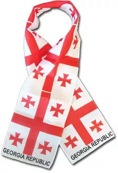 Georgia - Rep. of Scarf - 8" X 60"