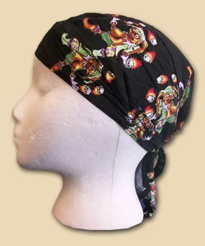 Jokers EZDanna Headwrap - One Size Fits All, Black