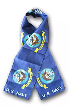 Navy Scarf - 8" X 60"